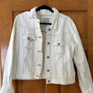 White Jean Jacket